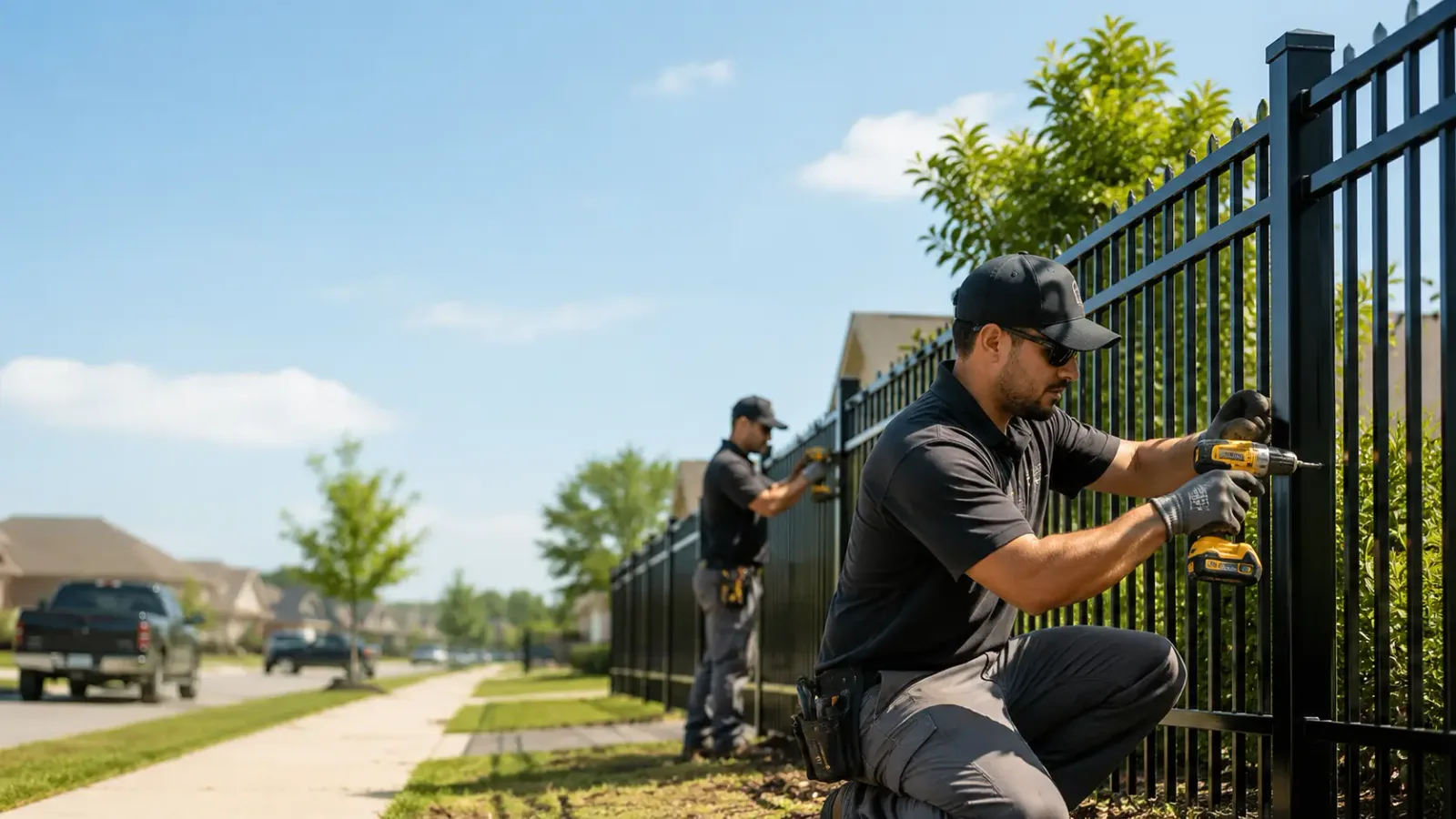 Metal Fence Installation in Clermont, KY